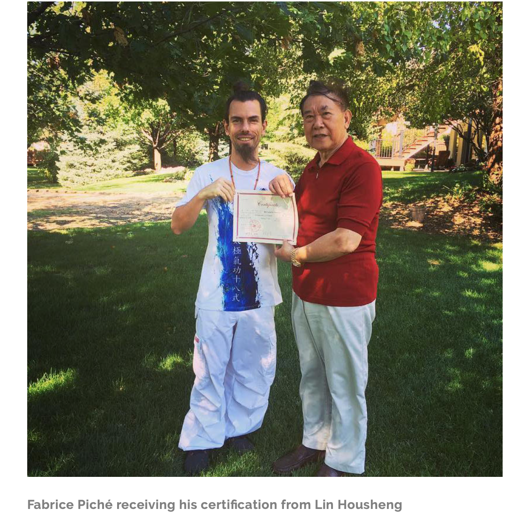 professor lin housheng og fabrice piché